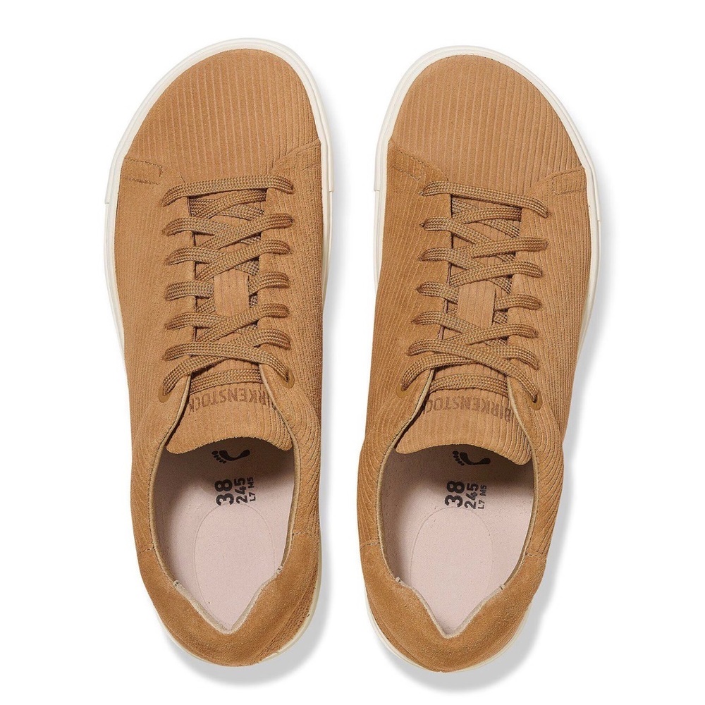 NEW BIRKENSTOCK Bend Low, Suede Embossed, Corduroy Cork Brown, 7 - 7.5 / 38 - Picture 6 of 7